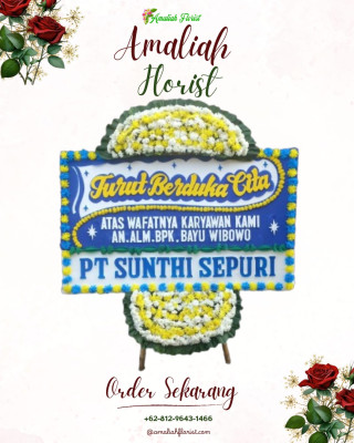 Papan Bunga Duka di Puuwatu